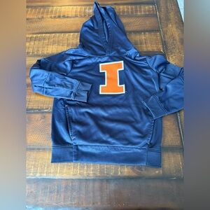 Kids size 7 Illinois hoodie- cozy and warm!
